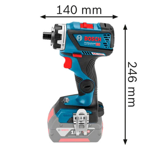 Furadeira Parafusadeira a bateria ½" Bosch GSR 18V-60 FC flexiclick, 18V - Image 4