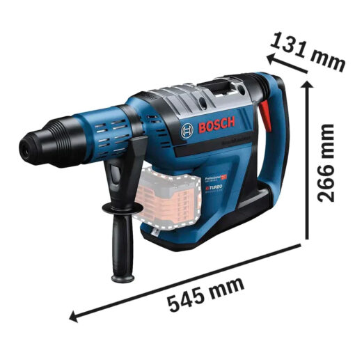 Martelete a bateria Bosch GBH 18V-45 C BITURBO BRUSHLESS 18V SB, maleta - Image 6