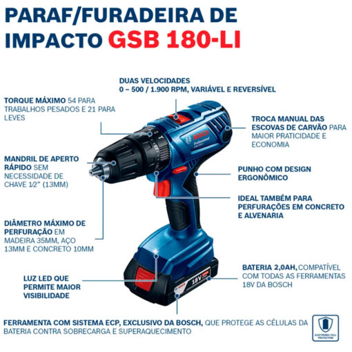 Parafusadeira + Maleta de Ferramentas 178 Peças [ÚLTIMAS UNIDADES] - Image 2