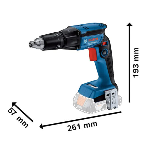 Parafusadeira para Drywall à Bateria Bosch GTB 185-LI, 18V SB - Image 4