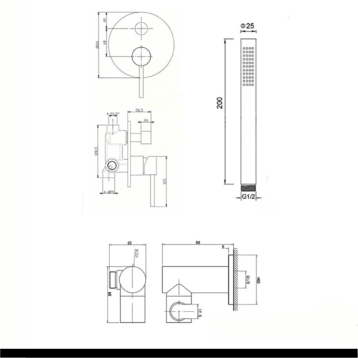 Kit Chuveiro Completo Rose Gold - Image 10